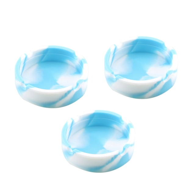Cendrier Rond en Caoutchouc Silicone Haute Température
