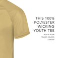 thumbnail image 3 of Augusta sportswear Boy's Attain Wicking Two Button Baseball Jersey, 3 of 7