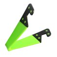 thumbnail image 1 of Ruiboury V Forme Réglable Pliage Mobile Tablette Téléphone Intelligent Se Tient Support de Taille Portable Fluorescent Vert 1Set, 1 of 5
