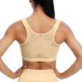 thumbnail image 4 of FhsagQ Bra Red Bras for Women Crotchless Bra for Seniors Front Closure Posture Corrector Bra for Women Full Coverage Front Closure Support Bra for Older Women Beige M, 4 of 8