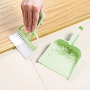 Amzcrzy Home and Kitchen, Cleaning Supplies, Sweeping, Dustpan And Brush Set Handheld Dustpan And Brush Comfortable Grip Brush And Dustpan For Sofa Tabletop Bedroom Tent Cleaning Desk Broom
