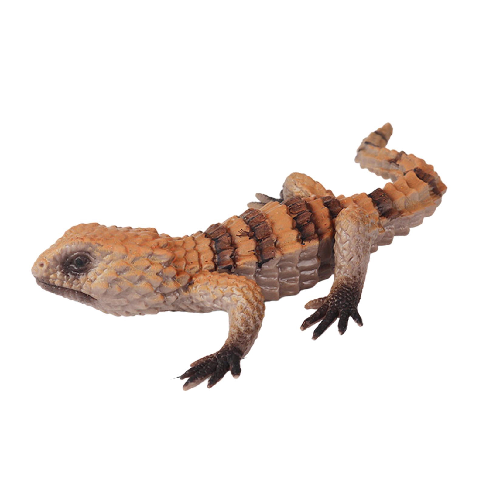 Figure Soft Reptile Toy Educational Toys Hand Painted Crafts Party Favors D