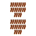 thumbnail image 3 of Ruiboury 10piece Elastic Fit For All Feet Shape Extra Thick Socks For Breathability Sweat-absorbing Breathable Exquisite Craft Coffee 2Set, 3 of 6