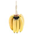 thumbnail image 4 of Simple Porte-Banane en Corde de Coton avec Perles en Bois, 4 of 8