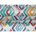 thumbnail image 5 of oneOone Velvet Sea Green Fabric Geometric Craft Projects Decor Fabric Printed By The Yard 58 Inch Wide, 5 of 5