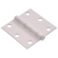 thumbnail image 1 of Carded - Square Full Mortise Hinges, White - 3 in., 1 of 1