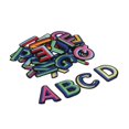 thumbnail image 2 of Abbracc 26pcs Couture Broderie Patch Fer sur l'Alphabet Motif Applique Coloré, 2 of 9