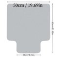 thumbnail image 2 of Hearth & Gear Tapis Transparent Réducteur de Bruit pour Plancher de Pièce et Insonorisation Confortable Jeté Duveteux Tapis Tapis Tapis Bande Duveteuse Couverture Jetée Couverture Agitée Petite Chambre Tapis Petite Surface, 2 of 6