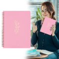 thumbnail image 2 of Aesthetic Notebook Cute College Ruled 8x6 Journal/Notebook With Large Pockets And Lined Pages Perfect Supplies To Stay Organized At Work Or School, 2 of 9