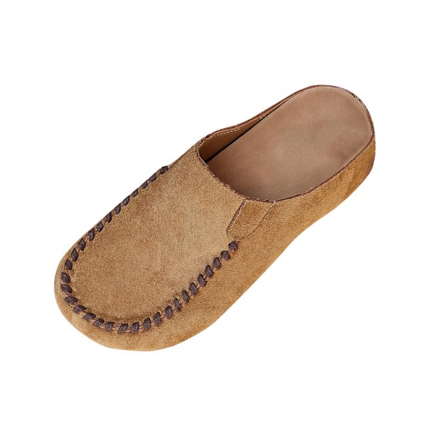Loafers for Women, Soft-Soled Casual Shoes with Metal Buckle, Versatile Spring Style for Daily Wear
