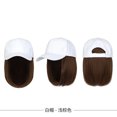 thumbnail image 3 of EGNMCR Wigs Human Hair Straight Short Bob Wig Baseball Wig Baseball Cap Hair Wig Hats With Hair Baseball Cap With Hair Extensions For Women Straight Short Bob Wig the bands, 3 of 9