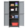 thumbnail image 3 of RAM Quality Products PRESTIGE Armoire de Rangement Utilitaire à 3 Tablettes Verrouillable, Gris, 3 of 7