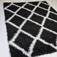 thumbnail image 2 of Ladole Rugs Dark Grey White Indoor Solid Plain Shag Soft Area Rug Mat Carpet Runner for Living Bed room Entry way Patio Small Medium Large Non Slip Skid Size 3x5. 4x6 5 x 8 7 x 10 9 by 12 11 feet ft, 2 of 4