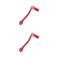 thumbnail image 3 of relayinert Easy To Install CNC Foot Gear Lever Shifter Made With Premium Materials Red 2Set, 3 of 6
