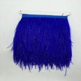thumbnail image 3 of CHUANK Ostrich Feather Fringe Trim Costume Sewing Crafts Decor 9-15cm Green, 3 of 6