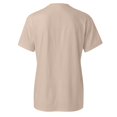 thumbnail image 5 of TSADFHJI Hauts et Robes d'Été pour Femmes T-Shirt à Manches Courtes Imprimé Col Rond Haut Blouse L Kaki, 5 of 5