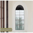 thumbnail image 4 of Arch Window Shade Light Filtering Pleated Shade Half Circle Self Adhesive Fabric Blinds Room Darkening Shades Stick on Easy Install Blinds Semi Circle Window Cover, 4 of 13