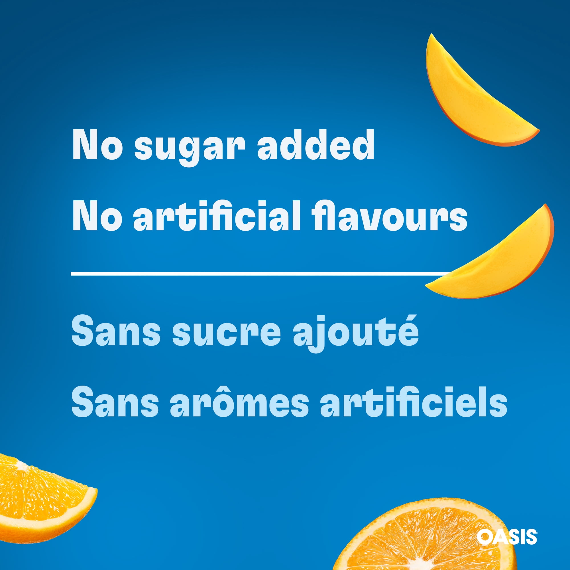 Oasis Jus de fruits orange et mangue 1,6 L