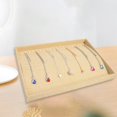 thumbnail image 4 of lionlar Stackable Jewelry Tray Burlap Inserts Trays Organizer Box Display Holder Jewelry Necklaces Tray, 4 of 7