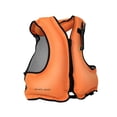 thumbnail image 2 of Langgg Snorkel Vest For Children Mesh Breathable For Comfort Giving Sense Of Security Life Jacket Children orange, 2 of 6