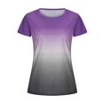 thumbnail image 4 of Birdeem T-Shirt Tunique à Manches Courtes Dégradé pour Femmes, 4 of 7