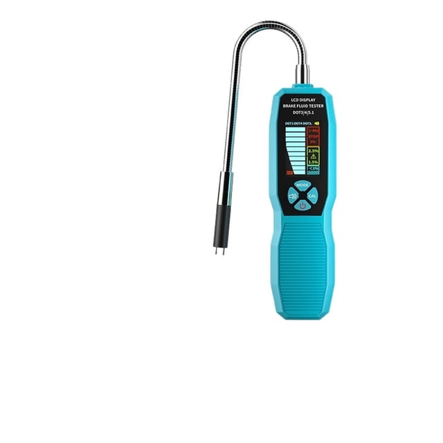 Brake Fluid Tester Accurate Moisture Detection, Quick LCD Readout Essential Auto Diagnostic Tool