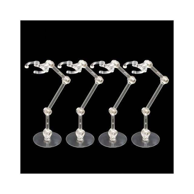 Maoww Adjustable Doll Stands Free Combination Action Figure Base Support Children Stand Mannequin Holder Flexible Bracket 1 Set
