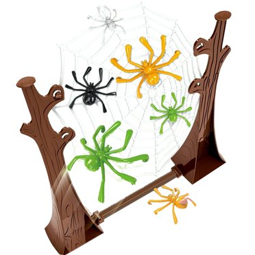 Desktop Bouncing Spider Game Toy For Kids Family Party Entertainment Realistic Animal Design Stress Relief Activity No Jumping Warning Weight 0.551 Lb