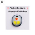 thumbnail image 2 of 1pcs Creative Little Penguin Keychain Cute Penguin Bag Accessories Couple Gift Accessories W6D1, 2 of 6