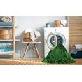 thumbnail image 2 of Ahgly Company Machine Washable Indoor Square Transitional Deep Emerald Green Area Rugs, 8' Square, 2 of 7