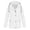 White, variant on Women's Anoraks Stylish Rain Cute Winter Clothes Rain Slicker with Hood Women Jacket with Hood Lightweight Rains Women Jacket Long Sleeve Windbreaker Zip Winter Jackets for Women Women's