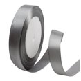 thumbnail image 1 of VogueV Satin Ribbon Roll - 10-Yard Wide Gift Wrapping for Weddings/Birthdays Silver, 1 of 1