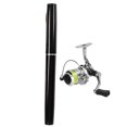 thumbnail image 2 of Fishing Portable Mini Pen Shape Fishing Rod Pole Pocket Retractable Fishing Rod with Reel Wheel, 2 of 8