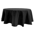 thumbnail image 2 of Aufmer 4 Pcs 60in Round Tablecloth, Durable Polyester Fabric, Wrinkle-Resistant for Home Restaurants Pubs, 9 Color Options(Black), 2 of 6