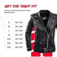 thumbnail image 5 of Veste de Moto en Cuir pour Femmes (Brando), 5 of 5