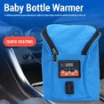 thumbnail image 3 of Portable Car Baby Bottle Warmer with Adjustable Temperature Control, Rapid Heating, Bottle Storage Bag, for DC12V Vehicles, Multi Purpose Baby Bottle Warmer Bag, 3.8L Capacity,, 3 of 7