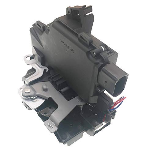Door Lock Latch Actuator 3B1837016A Front Right Hand Passenger Side Compatible with Volkswagen VW Beetle Golf GTI Passat Rabbit (8 PIN)