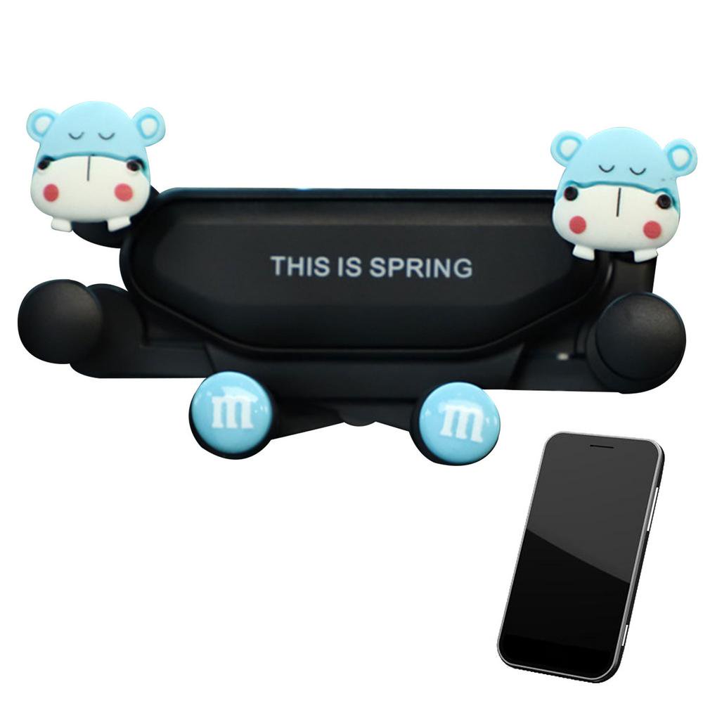Car Phone Mount Delicate Mobile Phone Holder Cell Phone Holder Car Air Vent Clip Mount Universal Solid Car Phone Mount 360 Rotate Smartphone Stand in style