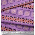 thumbnail image 2 of Soimoi Cotton Cambric Fabric Geometric African Printed Fabric 1 Yard 56 Inch Wide, 2 of 3