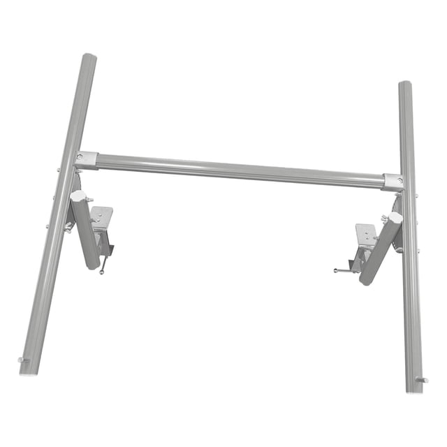 Garende Adjustable Embroidery Frame Stand Table Clamp Desk Art Support for Printed Cross Silver