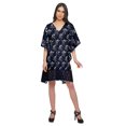 thumbnail image 3 of Moomaya Robe Courte de Caftan de Plage, Robe de Couverture Imprimée, Kaftan pour Femmes, Tenue de Plage, Couverture, 3 of 4