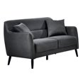 thumbnail image 1 of Topline Home Furnishings Causeuse gris foncé, 1 of 2