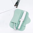thumbnail image 1 of EGNMCR Silicone Curling Iron Heatproof Cover High Temperature Heat Insulation Mat Travel Convenient Multi-function Silicone Storage Bag organizer pouch, 1 of 6