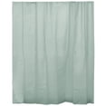 thumbnail image 1 of Doublure de Rideau de Douche Extra Longue Vert Amande en Plastique 79 Pouces L x 71 Pouces L, 1 of 5
