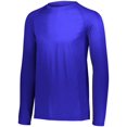 thumbnail image 1 of Attain Wicking Long Sleeve Tee M Purple (Hlw), 1 of 1