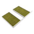 thumbnail image 3 of Filtre à Air de Cabine de Remplacement, 2 Pcs Filtre à Air de Cabine au Charbon Activé Filtre de Climatisation de Cabine Grande Capacité, 3 of 8