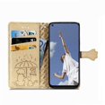 thumbnail image 2 of Étui à Rabat pour FOXDOCK OPPO A52 / A72 / A92, Étui à Rabat en Cuir PU Gaufré Chat et Chien avec Fentes pour Cartes, Support, 2 of 6