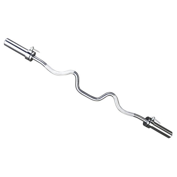 La Barre de Curl (ou barre courbée) olympique super CAP Barbell de 2 pouces, Barre de 48 pouces