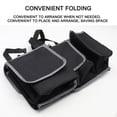 thumbnail image 4 of Car Rear Seat Storage Hanging Bag Backseat Trunk Organizer Hanging Organizer Foldable Cargo Storage Bag  Adjustable Strap Durable  Fit for Most Vehicles, 4 of 9