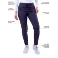 thumbnail image 4 of Adar Pro Movement Booster Scrub Set For Women - Sweetheart V-Neck Scrub Top & Yoga Jogger Scrub Pants, 4 of 7
